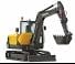 Minikoparki Volvo EC55C
