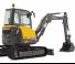 Minikoparki Volvo ECR50D