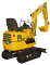 Minikoparki Komatsu PC09-1 STD