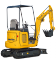 Minikoparki Komatsu PC18MR-3