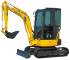 Minikoparki Komatsu PC26MR-3