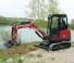 Minikoparki Yanmar SV26