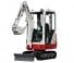 Minikoparki Takeuchi TB 215 R