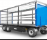 Schwarzmüller 3-axle sliding tarpaulin platform trailer