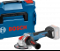 Narzędzia akumulatorowe Szlifierki akumulatorowe Szlifierki kątowe akumulatorowe Bosch GWX 18V-10 PSC