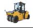 Walce Walce na gumowych kołach Caterpillar CW12