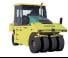 Walce Walce na gumowych kołach Ammann AP 240 H-T3