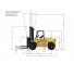 Caterpillar DP80 - wymiary i rozmiar
