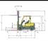 Hyster H3.5FT - wymiary i rozmiar