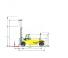 Hyster H36.00XMS 12 - wymiary i rozmiar