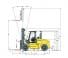 Hyster H9.00XM 6 - wymiary i rozmiar