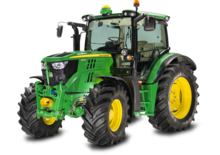 Traktory z napędem 4WD John Deere 6125 R