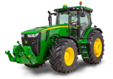 Traktory z napędem 4WD John Deere 8430