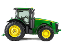 Traktory z napędem 4WD John Deere 8345 R