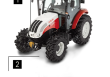 Traktory z napędem 4WD Steyr 9095 MT Profi
