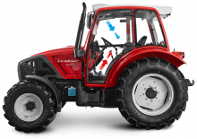 Traktory z napędem 4WD Lindner Geotrac 64 ep