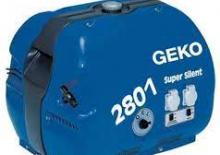 Agregaty prądotwórcze z silnikiem spalinowym Geko ® 2801 E-AA/HHBA
