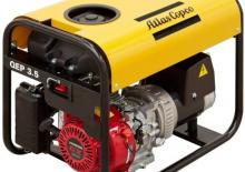 Agregaty prądotwórcze z silnikiem spalinowym Atlas Copco QEP 3.5 AVR+FI