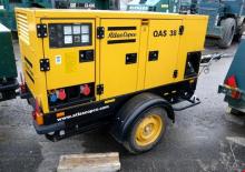Agregaty prądotwórcze z silnikiem wysokoprężnym Atlas Copco QAS 38