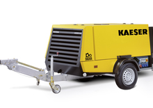 Stacjonarne sprężarki i kompresory powietrza - wyskoprężne, elektryczne i spalinowe Kaeser Mobilair M 100 G 13 kVA
