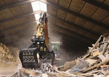 Chwytaki do sortowania i prac wyburzeniowych Caterpillar G313GC