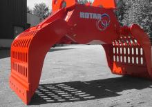 Chwytaki do sortowania i prac wyburzeniowych Rotar RG 9-N