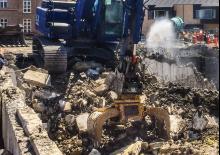 Chwytaki do sortowania i prac wyburzeniowych Soosan SRG 250 
