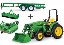 Ciągniki kompaktowe John Deere 3032E 