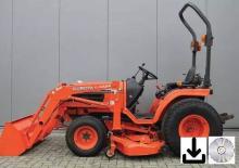 Ciągniki kompaktowe Kubota B 2410 HDBS