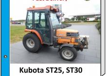 Ciągniki kompaktowe Kubota ST 30 a