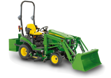 Traktory miejskie z zaczepem przednim John Deere 1026 R