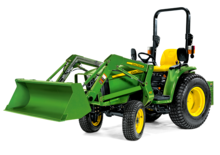 Traktory miejskie z zaczepem przednim John Deere 3036 E