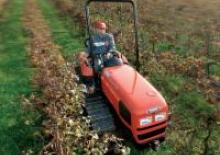 Ciągniki na gąsienicach gumowych Valpadana CR 80