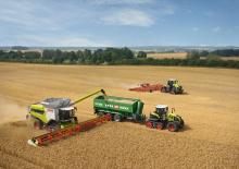 Ciągniki na gąsienicach gumowych Claas Xerion 4500 Trac TS