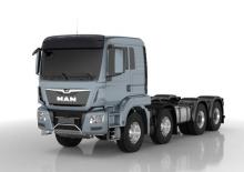 Ciągniki siodłowe ze sztywnym podwoziem MAN TGS 37.500 8x4