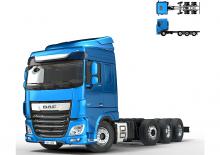 Ciągniki siodłowe ze sztywnym podwoziem DAF XF 450 FAK