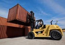 Wózki widłowe z silnikiem wysokoprężnym Caterpillar DP120N