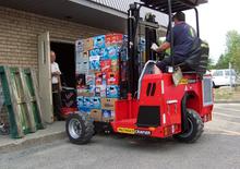 Spalinowe podwieszane wózki widłowe Palfinger F3 153 Pro