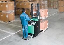 Elektryczne wózki paletowe platformowe Mitsubishi PBV 25 NH