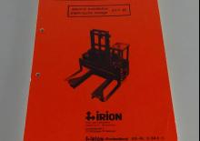 Elektryczne wielokierunkowe wózki widłowe IRION ® EFY 30/12/40