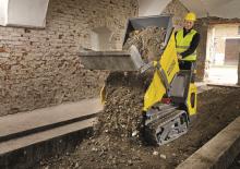 Elektryczne wozidła gąsienicowe Wacker Neuson DT10e