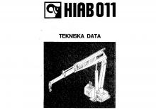 Elektryczne żurawie załadunkowe Hiab 011 B