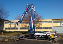 Gąsienicowe, przegubowe podnośniki koszowe CELA DT25 Spyder