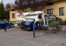 Gąsienicowe, przegubowe podnośniki koszowe CELA DT30 Spyder