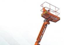 Gąsienicowe platformy teleskopowe Hitachi HX 140 B 2