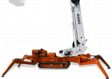 Gąsienicowe platformy teleskopowe Easy Lift R420