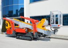 Gąsienicowe platformy teleskopowe Multitel SMX 300