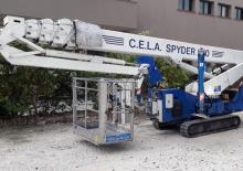Gąsienicowe platformy teleskopowe CELA Spyder 260