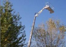 Gąsienicowe platformy teleskopowe Palazzani TSJ 34
