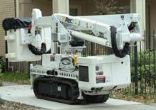 Platformy robocze na wysięgniku przegubowym mocowane na ciężarówce Altec AT37GW
